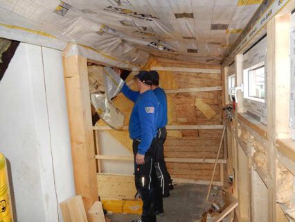 Dachbodenrenovierung