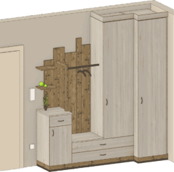 Garderobe CAD