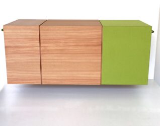 Gesellenstück von Tanja Wölfel Kindermöbel aus Rüster und Filz