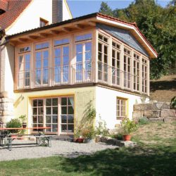 Sprossenfenster aus Lärche