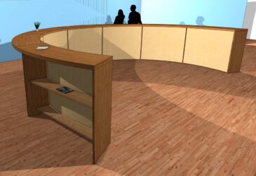 Theke-für-TV-Sendung